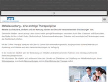 Tablet Screenshot of metallausleitung.de